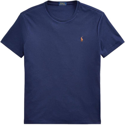 Polo Ralph Lauren Mens Crew Neck T-Shirt (M, Navysigpony)